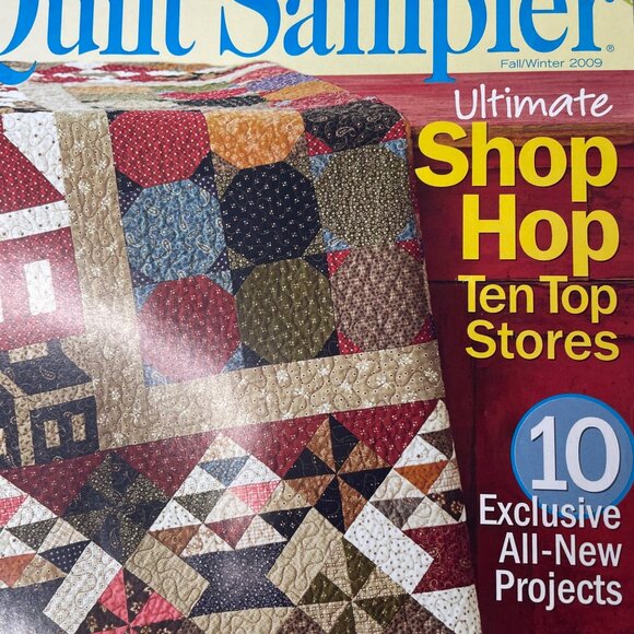 Quilt Sampler Magazine Better Homes and Garden Fall Winter 2009 u Creative Colle - Picture 2 of 12